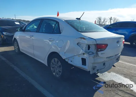 2020 Kia Rio S from USA, damaged, VIN 3KPA24ADXLE288287